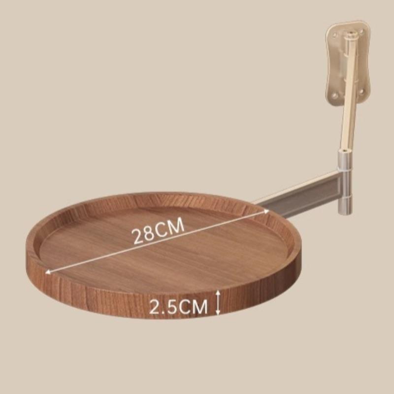 Wall Mounted Coffee Table Folding Side Table Modern Bedroom Small Round Tables Luxury Folding Tea Desk Living Room Furniture