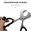 Stainless Steel Tablet Scissors Double Edged Blade For Precise Cutting Comfortable Handle Multipurpose Tool