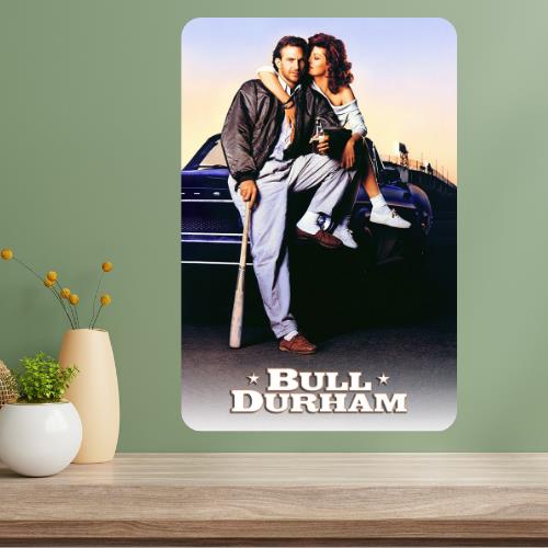 Bull Durham Classic Movie Metal Poster Sign 20x30cm（7.8x11.8inch）