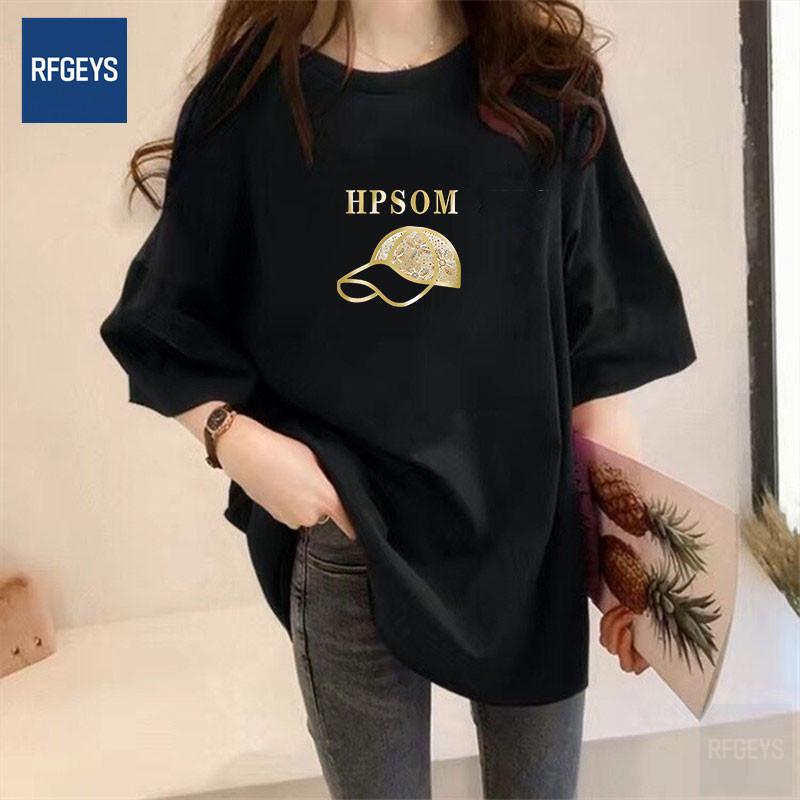 

Trendy Silk Women s Short Sleeve Summer T-shirt - Stylish, Loose-Fitting, 2025 Design M (recommended 80-115 lbs)