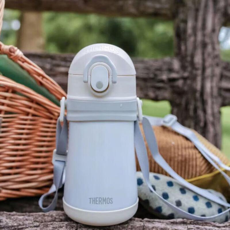 THERMOS Kids 316L Stainless Steel Insulated Straw Cup