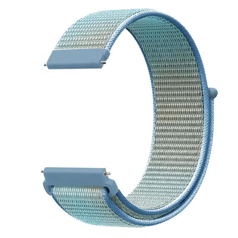20mm 22mm Nylon Loop Strap for COROS APEX 4 42mm PACE 4/3 Wristband Suunto Vertical 2 Race 2 S Run Ocean CMF Watch 3 2 Pro Band