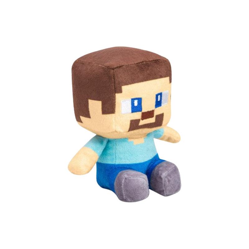 Minecraft Legends Peluche Creeper Zombie Enderman Drago dell'End Gioco Giocattolo Morbido Regalo Gioco