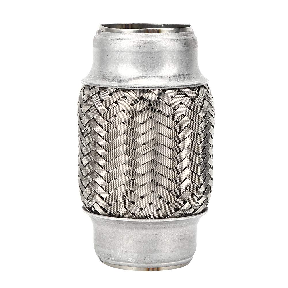 Car Exhaust Flexible Pipe Stainless Steel Air Intake Tube 38x102mm/ 1.5x4 Inch Exhaust Flexible