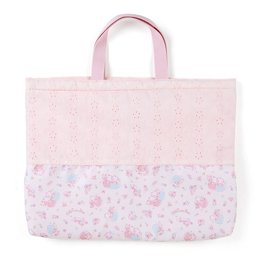 Sanrio Little Twin Stars Tote Bag (Flower Frill) 270741