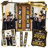 Graduation Class Decoration Door Flag Hanging Flag Graduation Party Decoration Supplies