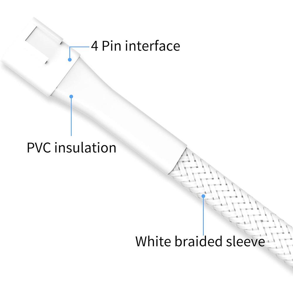 

4-Pin Computer Case Fan Hub Extension Cable, Multi-Interface, One-to-Five, Temperature Control, White.