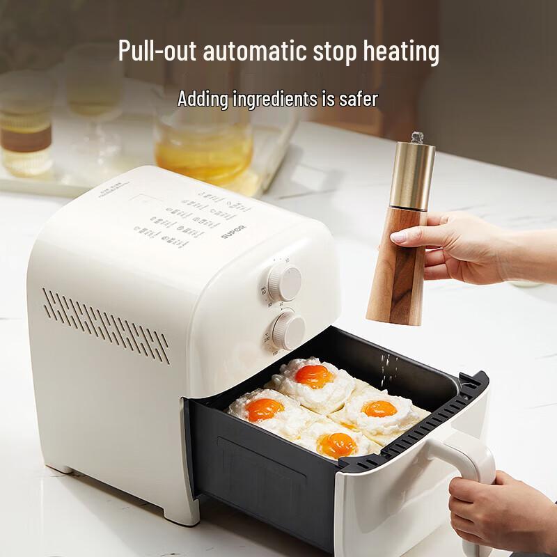 SUPOR 5L Automatic Air Fryer Oven CN plug (adapter included)