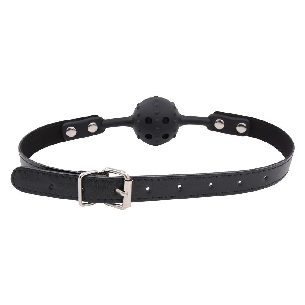 SM Silicone Mouth Plug Ball Female Slave Bondage and Discipline Training an Engine of Torture Couple Sex Toys for Men and Women Sex Toys