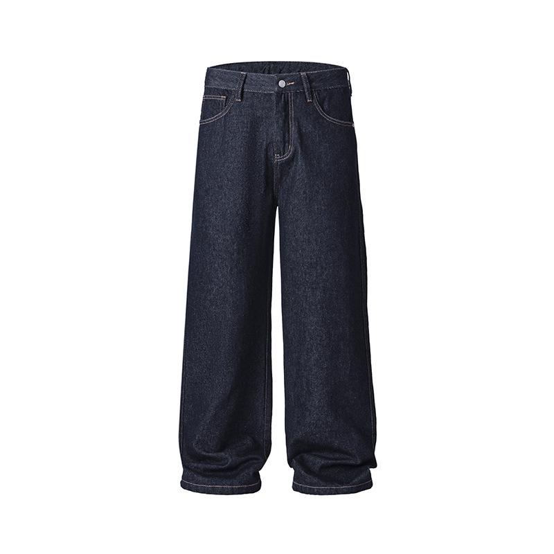 

Джинсы мужские из утолщенного бархата основного цвета, свободные, прямого кроя, повседневные, широкие брюки 2XL