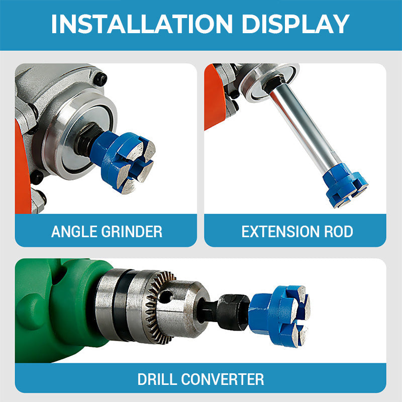 1 Дюйм 25 ММ Маленький Алмазний Шліфувальний Круг Диск Чашкоподібний Бетон Цегла Граніт Мармур Камінь Кутова Шліфмашина Спеціалізовані Інструменти