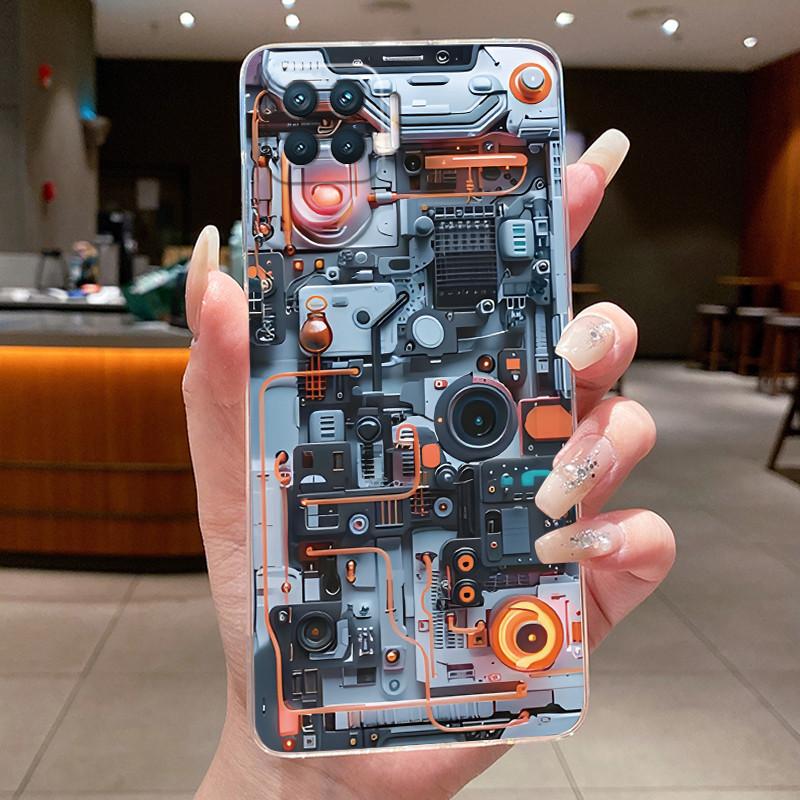 Casing For OPPO A73 A93 4G F17 Pro Reno 4F Luxury Dragon Cute Cool Boys Girls Soft Phone Case Back Cover Transparent TPU Shell