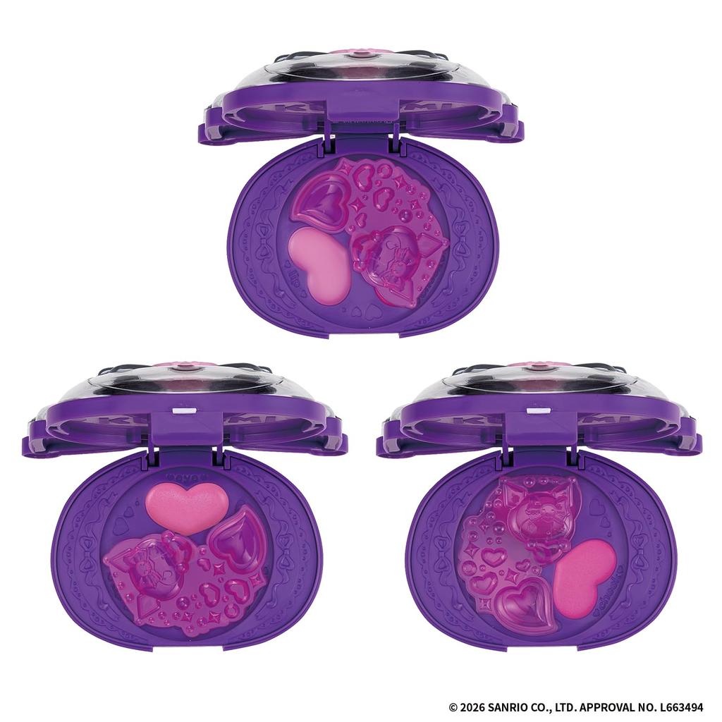 Make Up Palette Kuromi 6 and Sanrio Characters [Bandai] (Ages Up)