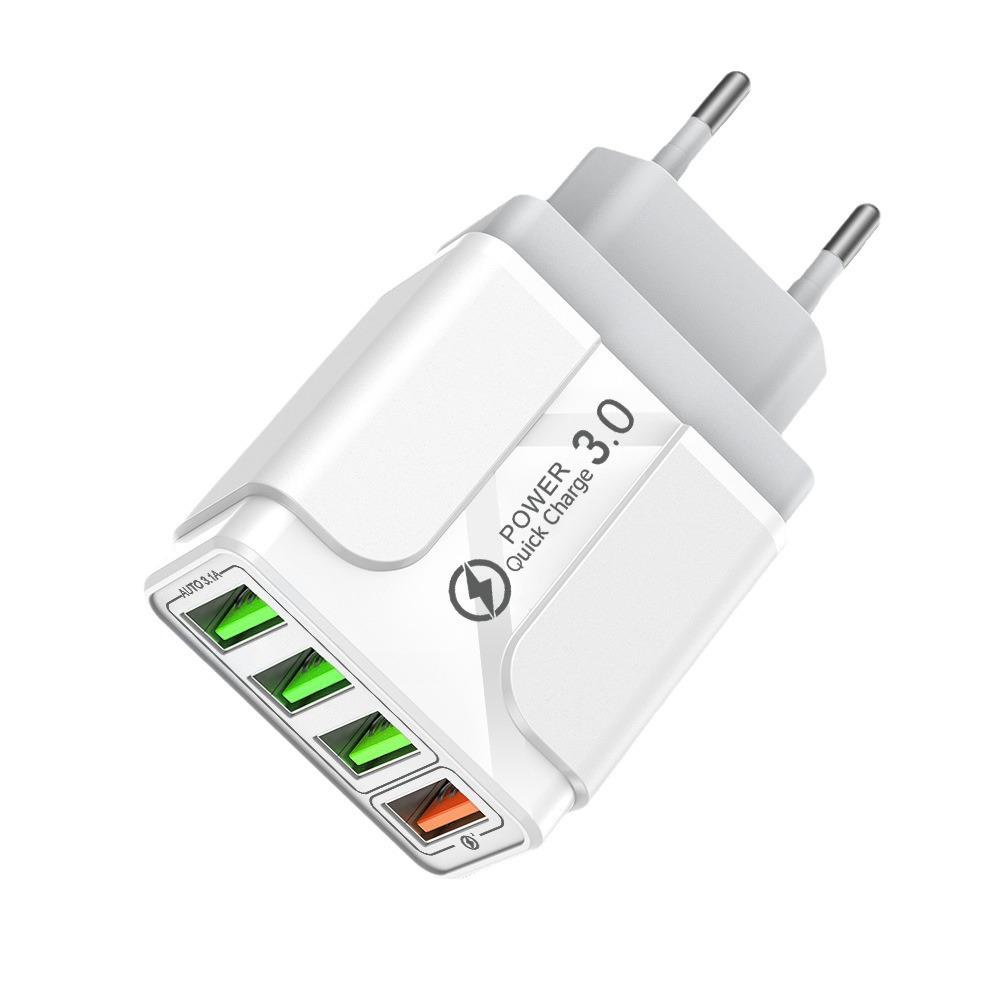 PD33W QC3.0 GaN Multi-Port Fast Charger, 9V/12V European Standard