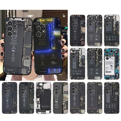 Husa de telefon pentru Samsung Galaxy A73 A53 A13 A22 A12 A32 A71 A21S A33 A52 A72 A41 A50 A70 A31 M31 Placa de baza a bateriei Placa de circuit