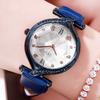 Light Luxury Diamond-Encrusted Watch Women'S Niche High-End Guangzhou Watch Retro Belt Quartz Watch