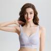 1011 New Embroidered Large Breasts Show Small Full Cup Adjustment Bra Upper Support Gathering Anti-sagging Anti-expansion Underwear