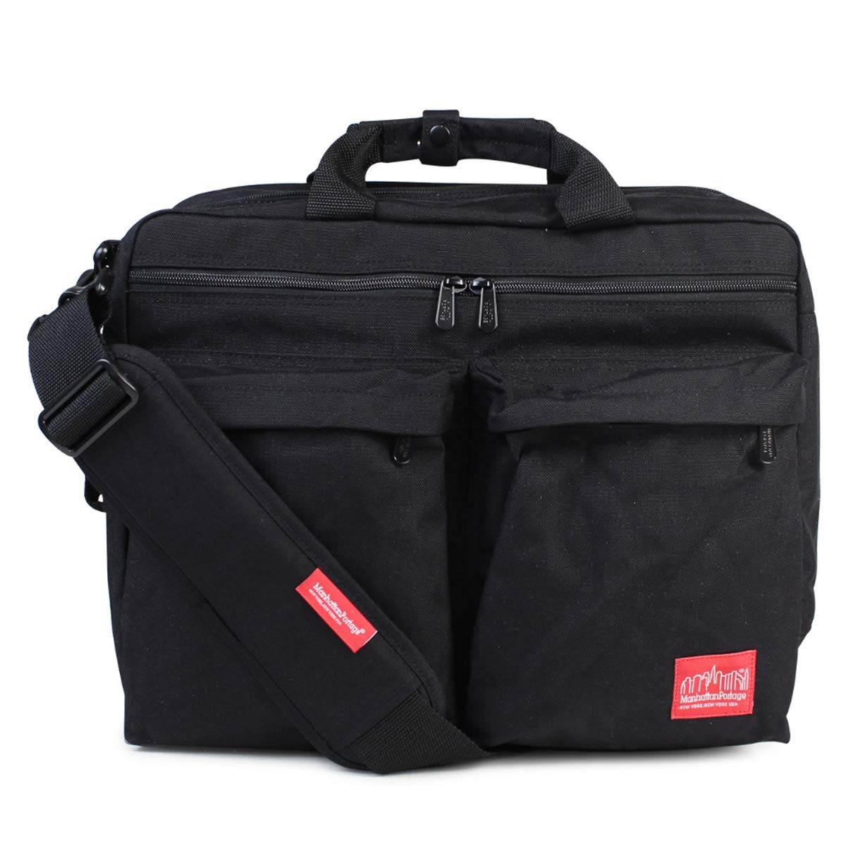 

Backpack Tote Shoulder Bag 3WAY Specification 1446ZH Backpack TRIBECA BAG Black [Manhattan Portage] [Item] чорний