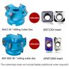 KM12/BAP 400R Face Aluminium Plane Head End Mill Milling Cutter SEKT/APMT Carbide Insert CNC Machine High Hardness Tools