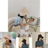 Trendy Beige Fisherman Hat For Women Korean Style Casual Sun Hat Breathable For All Seasons