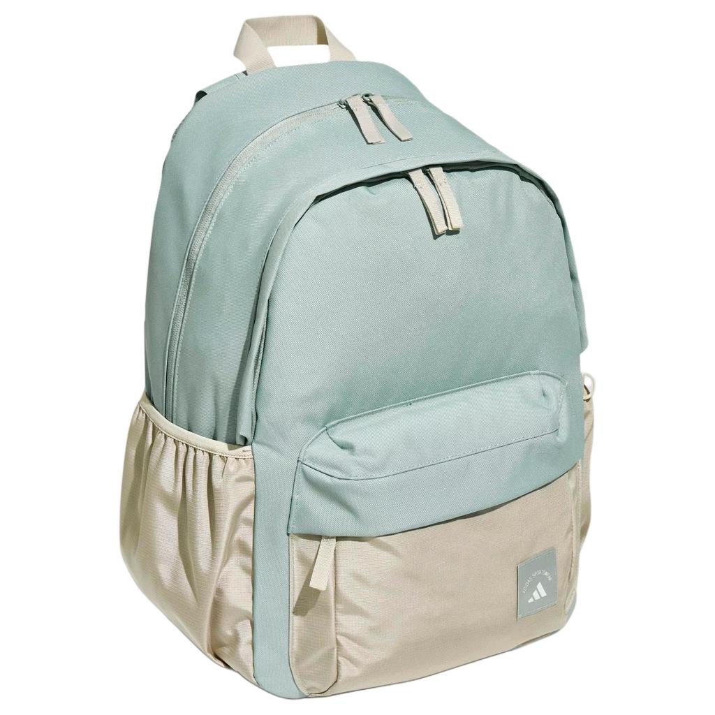 Adidas Fabric Backpack Unisex Wonder Light Gray Green/Miracle Bauxite