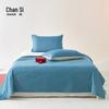 Chansi Mint Broderat Sommartäcke av Sojafiber