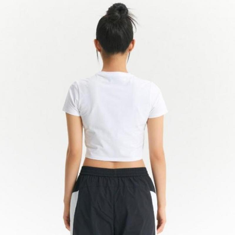 New Balance Semi Crop Tight Short Sleeve Tee Nbnee2w422 10