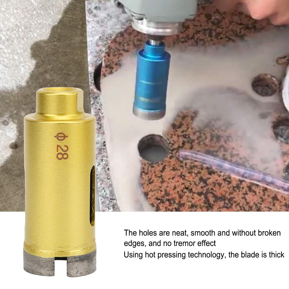 Drill Bit Marble Ceramic Tile Wall Glass Angle Grinder Hole Saw Tool 25mmCelsius28mm