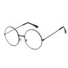 Retro Round Metal Sunglasses - Unisex Prince & Harry Potter Style, Perfect for Weddings