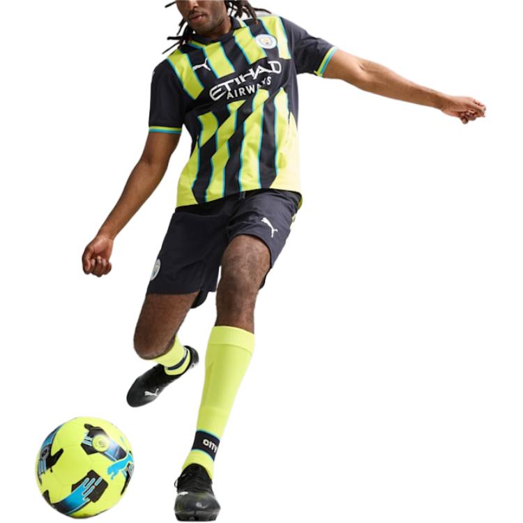 Men's PUMA Manchester City Soccer Jersey Men's Yellow Blue