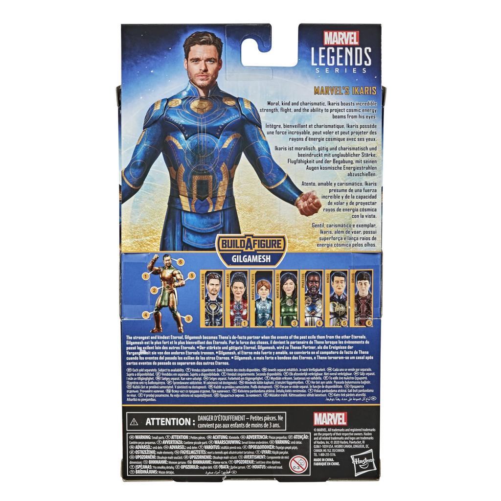 Hasbro Marvel Legends Series Eternals Ikaris Action Figure E9525 Authentic 6-inch