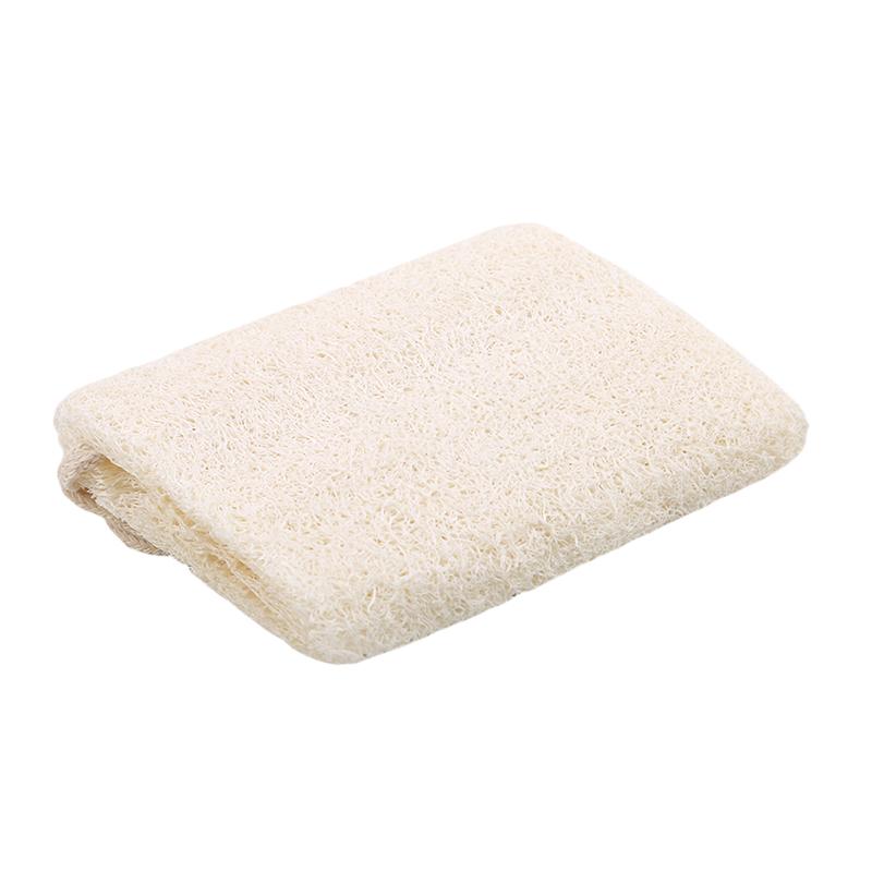 1Pc Natural Loofah Luffa Loofa Bath Body Shower Sponge Kitchen Cleaing Scrubber Scrub Pad Cleaing Scrubber Bathroom Accessories