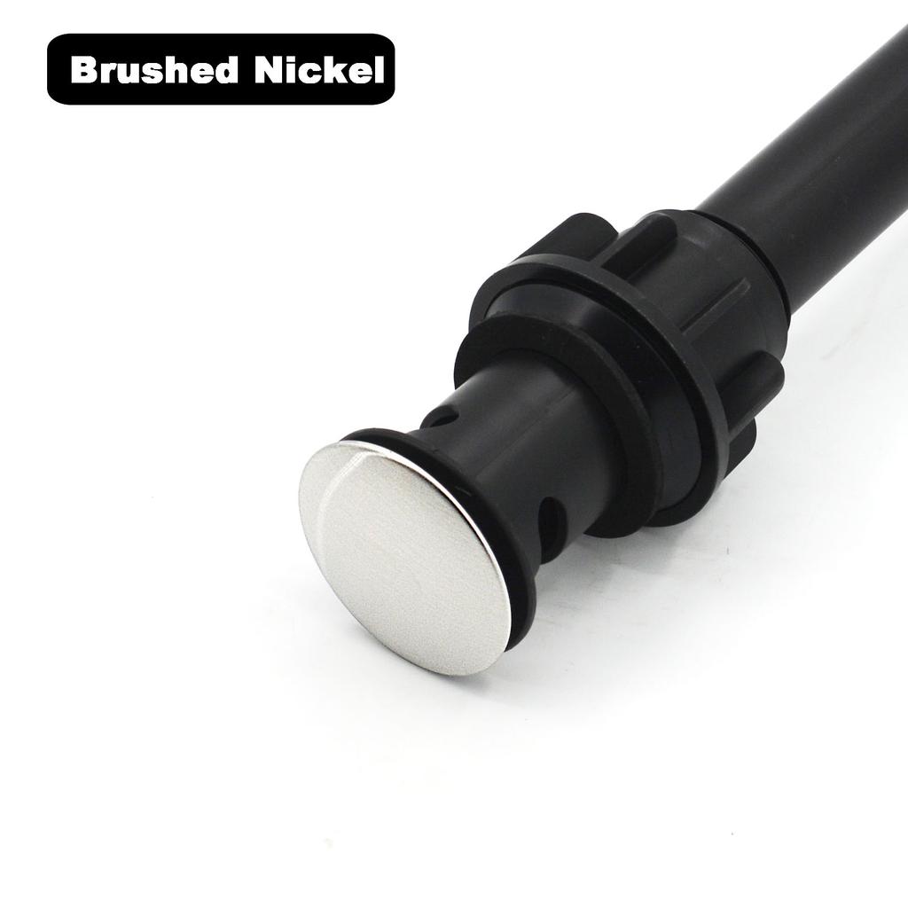 Bathroom Sink Drain Stopper with Overflow Fit Lavatory Vanity Sink Pop Up Drain Assembly By RUITHOE