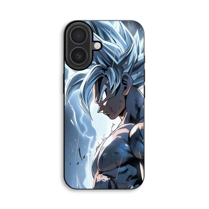 Hülle Für iPhone 18 Songoku Ultra Instinct Maniacase schwarz