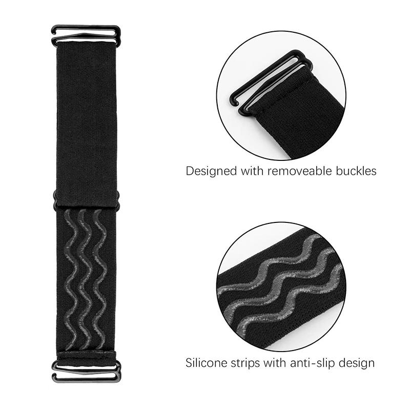 1/2Pcs Adjustable Wig Band For Holding Wigs Non Slip Wig Band Black Adjustable Elastic Band For Wigs Making Wig Accessories