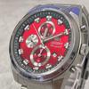 Used ORIENT Neo Seventies NEO70's Chronograph Red Dial Operation Confirmed Men's