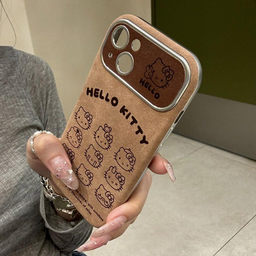 Cute Katie Expression Collection Suitable for IPhone16 Mobile Phone Case Apple 15 Protective Case 14 13 Fur Haired Soft Shell