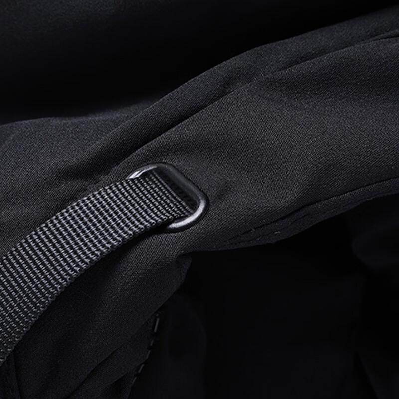 Playboy Men's Mid-Length Hooded Puffer Jacket