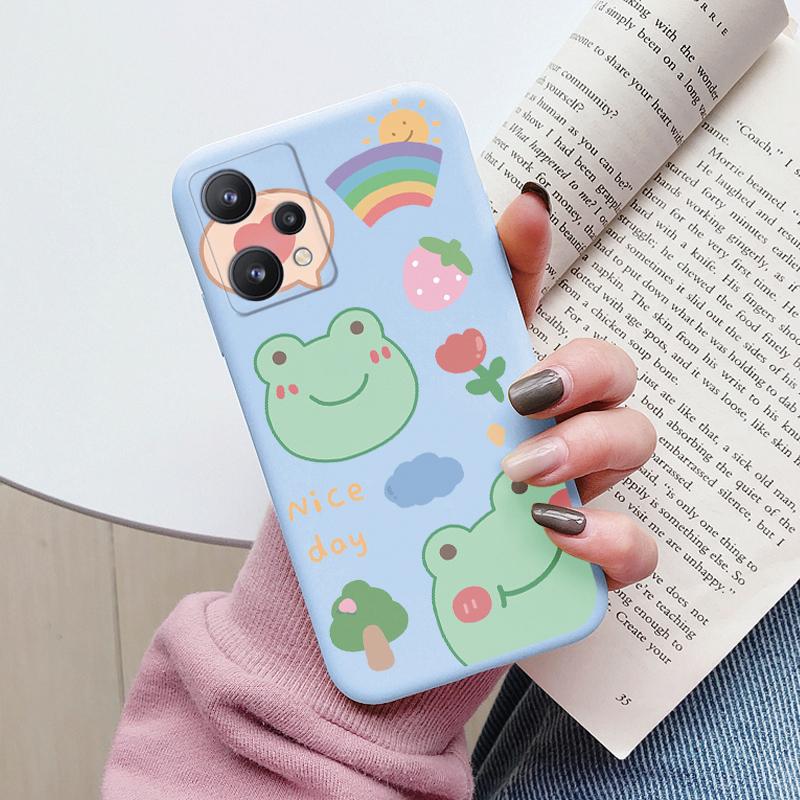 For Realme 9 4G Case Realme 9 Pro Plus Cover Cute Cartoons Painted Soft Silicone Phone Case For OPPO Realme 9 4G 9 Pro+ Fundas