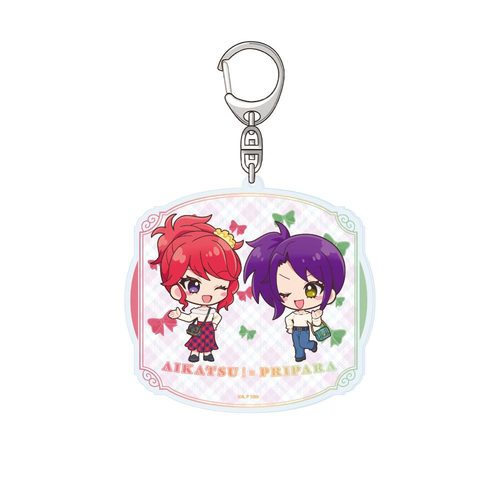 

Hinaki Shinjo Mirei Minami Akari Oozora Mirei Minami Hinaki Shinjo Otoshiro Seira Acrylic Keychain Bag pendant anime goods Gifts 6 cm красный