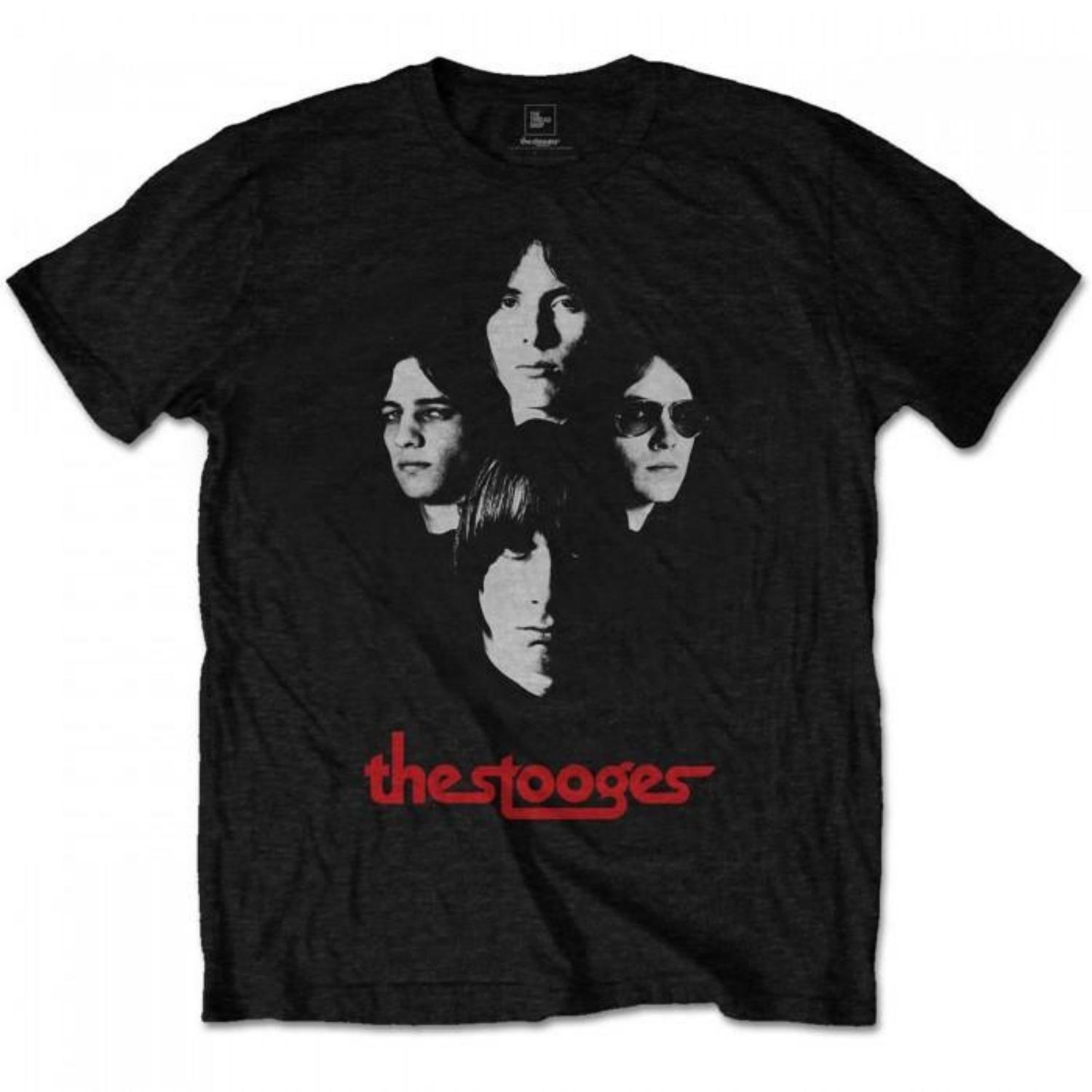 Iggy & The Stooges Unisex Adult Group Shot Cotton T-Shirt S разноцветный