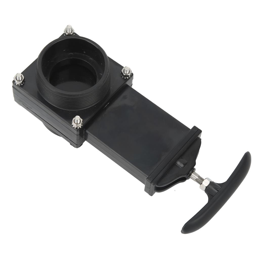 RV Drain Valve Waste Sewer ABS Valve Wear Resistance for Caravan Water Tank 50mm ID