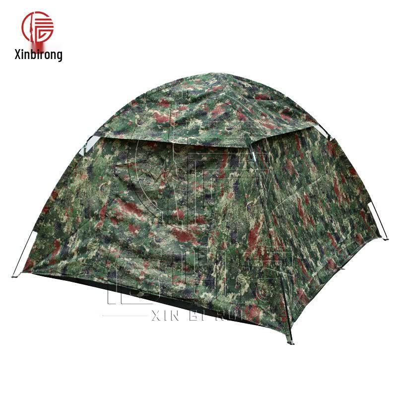 Xinbirui 2x2m Camouflage Double Camping Tent