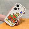 Soft Silicone Square Ladder Printing Pattern Phone Casing Full Cover Camera Shockproof Protection Rubber Case for Xiaomi Redmi
