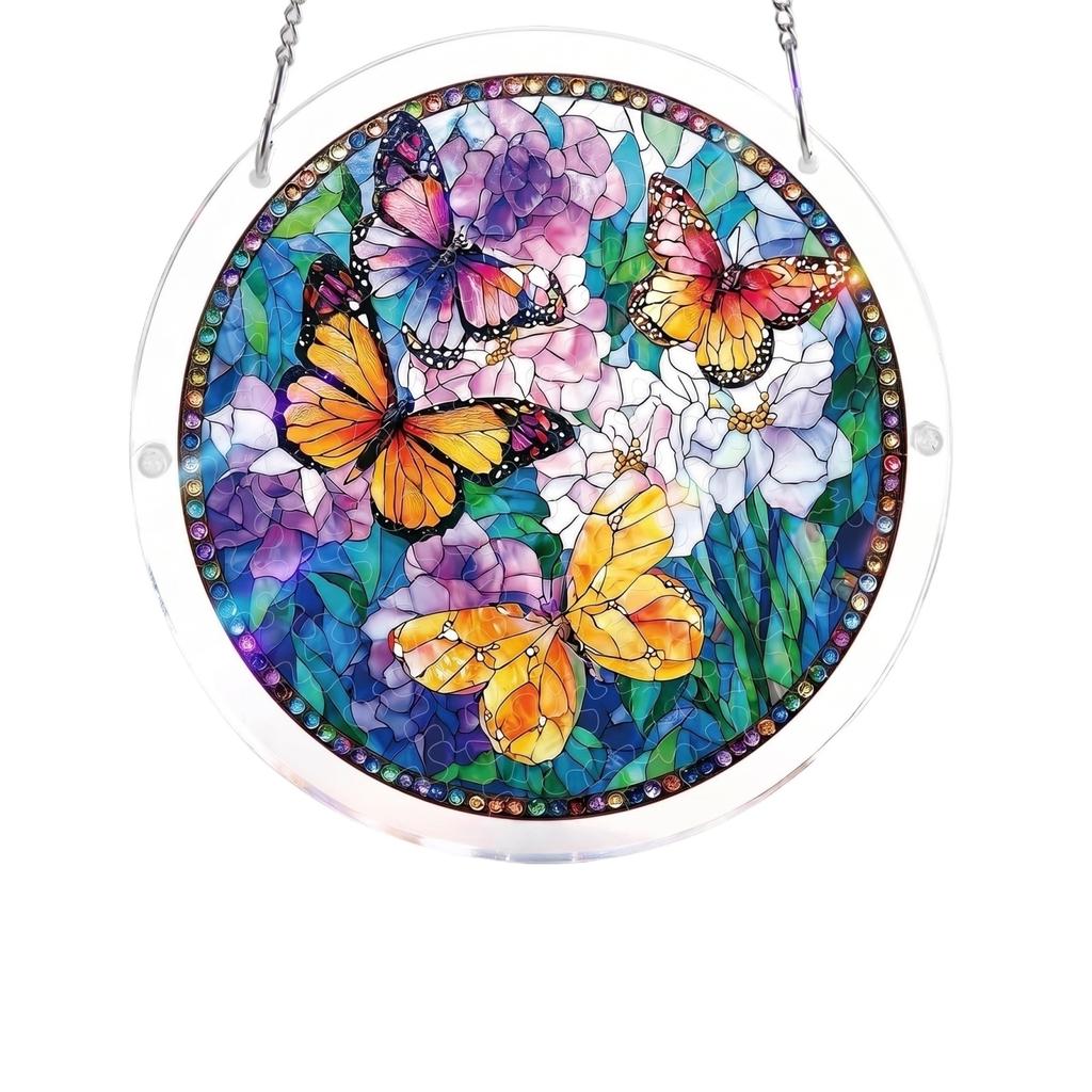 Acrylic Sunshine Catcher Puzzle Hanging Decoration, Wall Art, Home Furnishing, Window Hanging Decoration