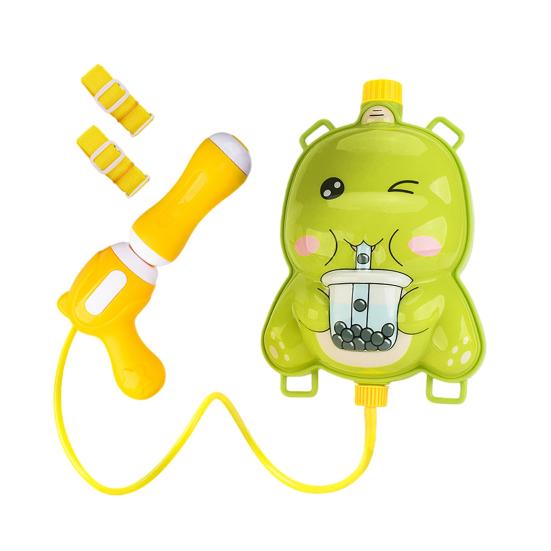 Cartoon Pull-Out Backpack Water Squirter for Kids Large Capacity Spray Toy for Summer Beach Pool Play Fun Outdoor Splash Game for Boy Girls