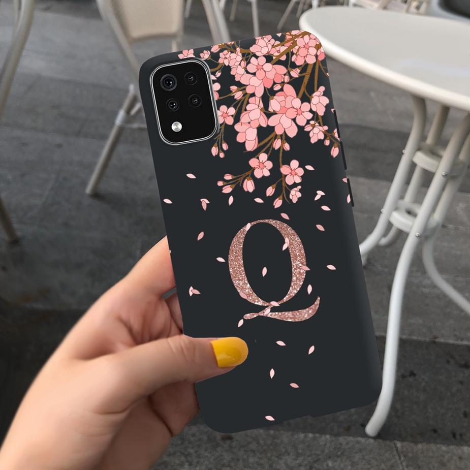 For LG K42 Case LM-K420 LM-K420H Cute Crown Letters Cover Soft TPU Shockproof Phone Case For LG K42 K 42 LGK42 Back Cover Bumper