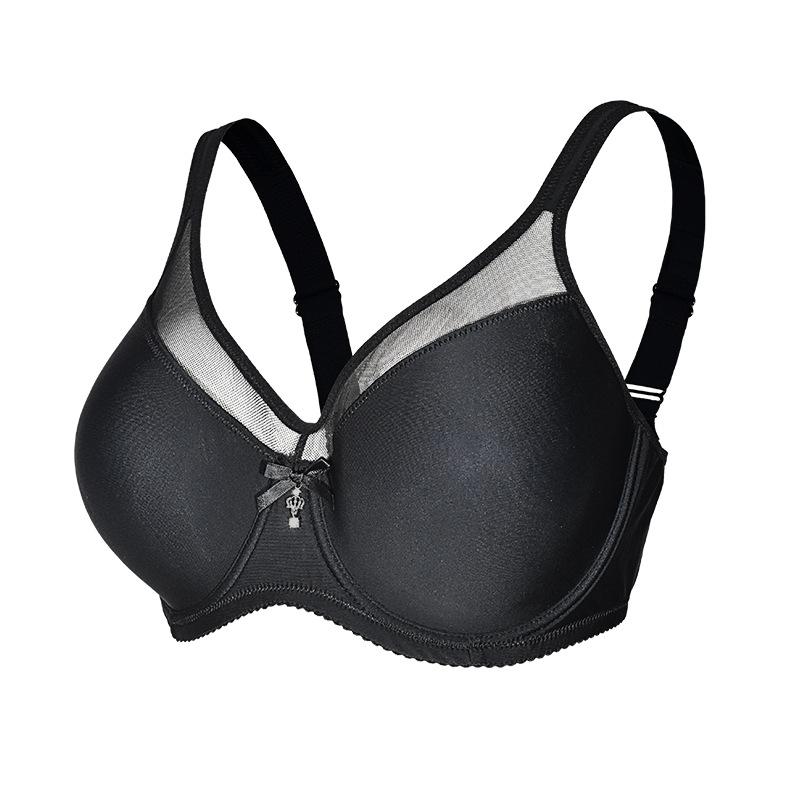 

Кружевное сексуальное нижнее белье Женский тонкий пуш-ап Поддерживающий грудь Предотвращающий провисание Полый Горячая девушка Бесшовный бюстгальтер 90D