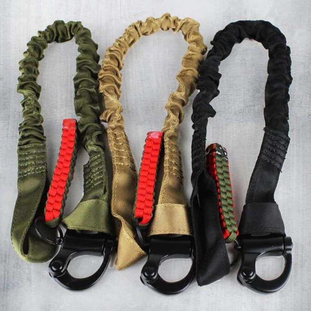 Bungee Strap Climbing Protect Sling Quick Release Outdoor Nylon Rope Safety Lanyard  Mountaineering