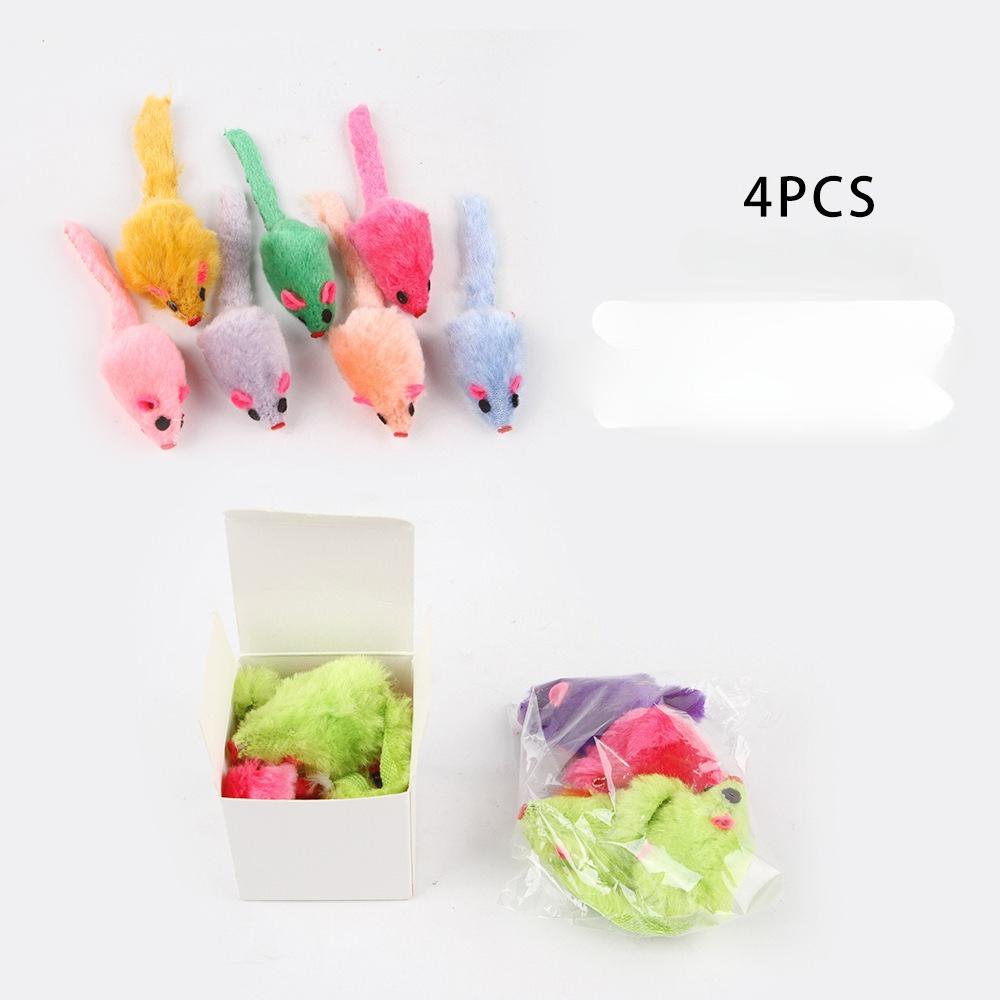 

Catnip Toy - Cats Mouse Plush Cat Toys Realistic Cute Kitten Mice Filled Catnip for Cat Chew Toy1
